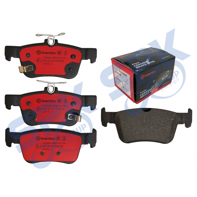 Brembo Brake Pad Rear P28089N - Honda Civic FC1 Turbo, FC5, FK7 (40322-TBA-A02)