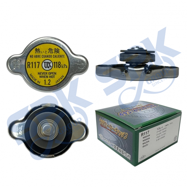 FEW Radiator Cap R117 - 118kPa 1.2kg