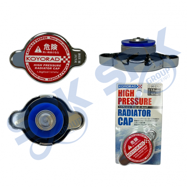 Koyorad Hyper Radiator Cap (Red) SK-C13 - Deep Plunger Style
