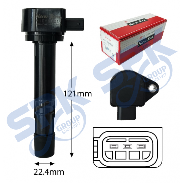 New Era Ignition Coil MIC-H3017 (30520-PVJ-A01)