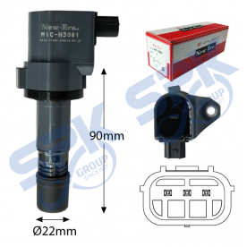 New Era Ignition Coil MIC-H3081 (30520-R1A-A01 - Honda Civic FC5 , FB1)