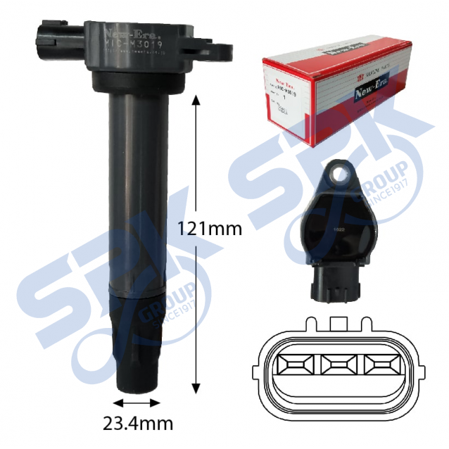 New Era Ignition Coil MIC-M3019 (1832A016 - Lancer, Outlander, Outlander Sports, ASX)