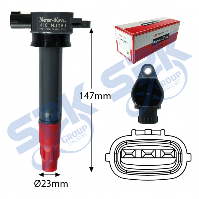 New Era Ignition Coil MIC-M3083 (1832A025)