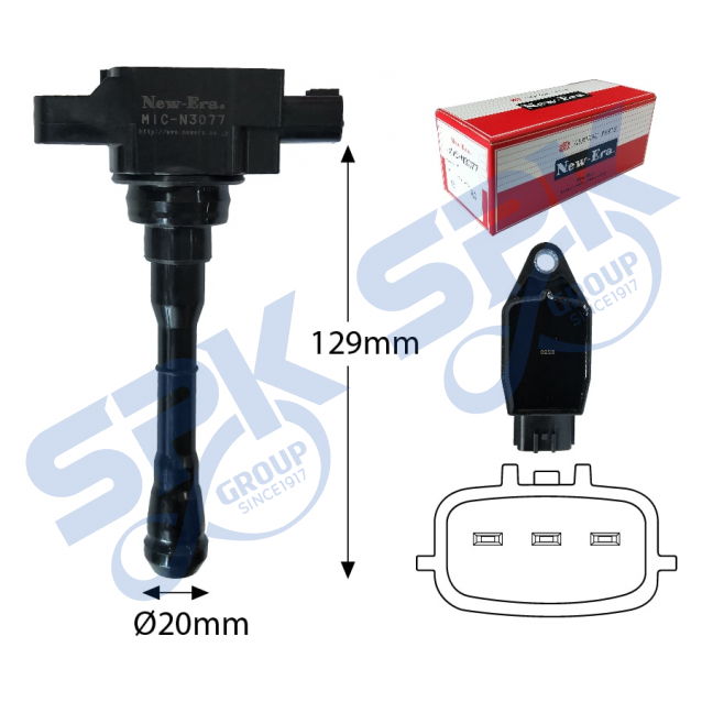 New Era Ignition Coil MIC-N3077 (22448-1KC0A - Nissan Qashqai J11 2.0CC)
