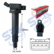 New Era Ignition Coil MIC-T3002 (90919-02248 - Toyota Camry ACV40, Estima ACR50, INNOVA, Axio NZE141)