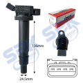 New Era Ignition Coil MIC-T3002 (90919-02248 - Toyota Camry ACV40, Estima ACR50, INNOVA, Axio NZE141)