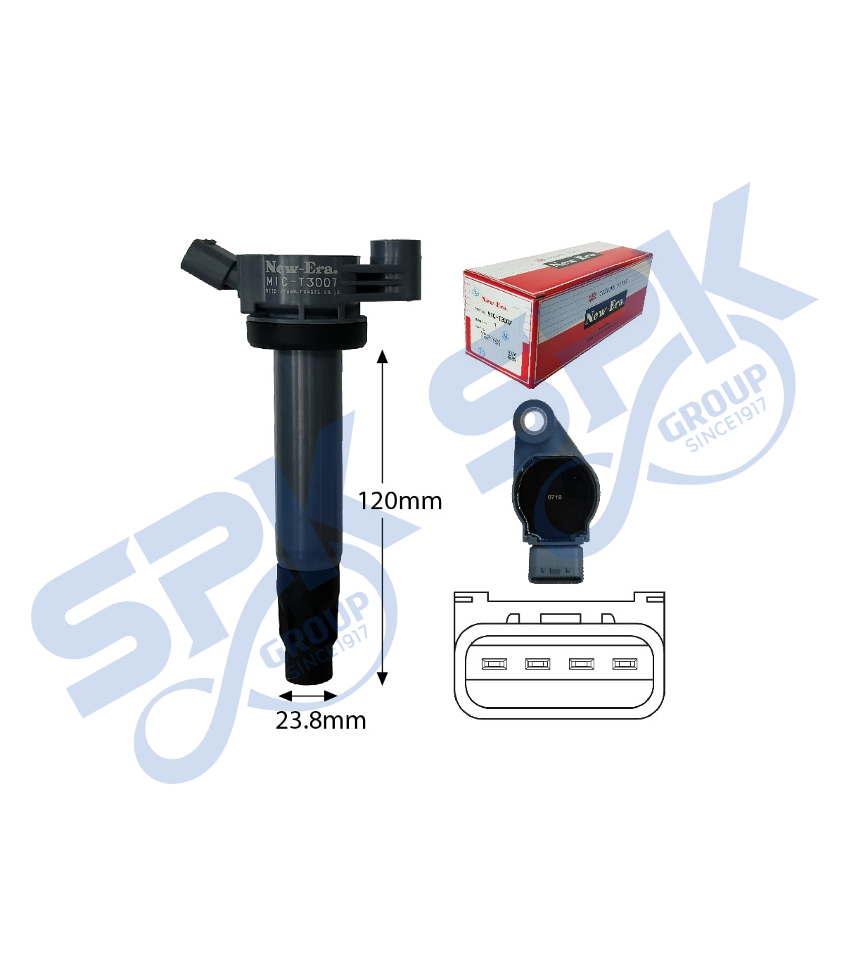 Buy New Era Ignition Coil MIC-T3007 (90919-02246, 90080