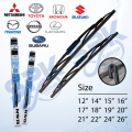NWB JAPAN (35G) Traditional Car Wiper Blade 14-26 Inch Japan & Korean Car Hook Type