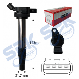 New Era Ignition Coil MIC-T3008 (90919-02258, 90919-02252 - Toyota Wish, Altis, Harrier, Prius, NOAH, Esquire)