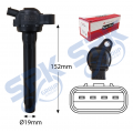 New Era Ignition Coil MIC-T3114 (90919-T2011, 90919-A2013, 90919-02280, 099700-2550 - Vios, Sienta, Yaris)