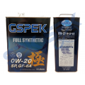 GSPEK Engine Oil 0W20 (40360) Blue GF-6A F/SYN HYB (4L)