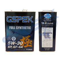 GSPEK Engine Oil 5W30 (40322) Blue GF-6A F/SYN GAS/DL (CF) (4L)
