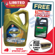 [PROMO] Caltex Havoline 5W40 (4L) 500002LPL Pro DS Fully Synthetic API SN + FREE THREEBOND COOLANT