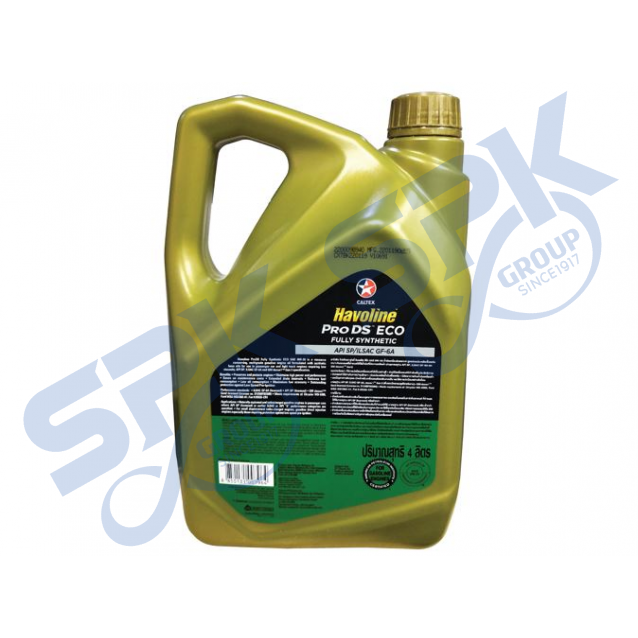 [PROMO] Caltex Havoline 0W20 (4L) 500292LPL Pro DS ECO Fully Synthetic API SP GF-6A + FREE THREEBOND COOLANT