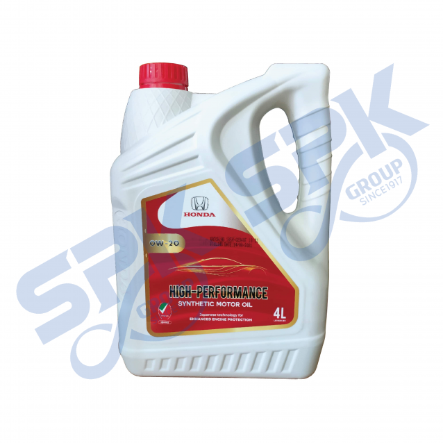 Honda 08234-P99-A4NY1 0W-20 (4L) High Performance Fully Synthetic Motor Oil