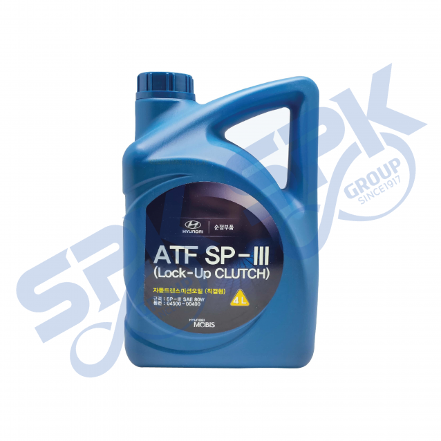Hyundai 04500-00400 (4L) SP-III Auto Transmission Fluid