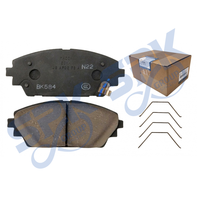 Mazda Original Brake Pad Front BCYA-33-28ZB