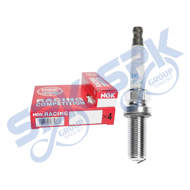 NGK Racing Spark Plug R2556G-8, Pack of 4