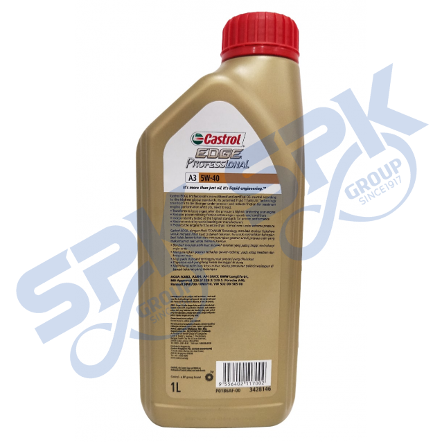 Castrol 3428146 (1L) Engine Oil 5W40 Edge Pro