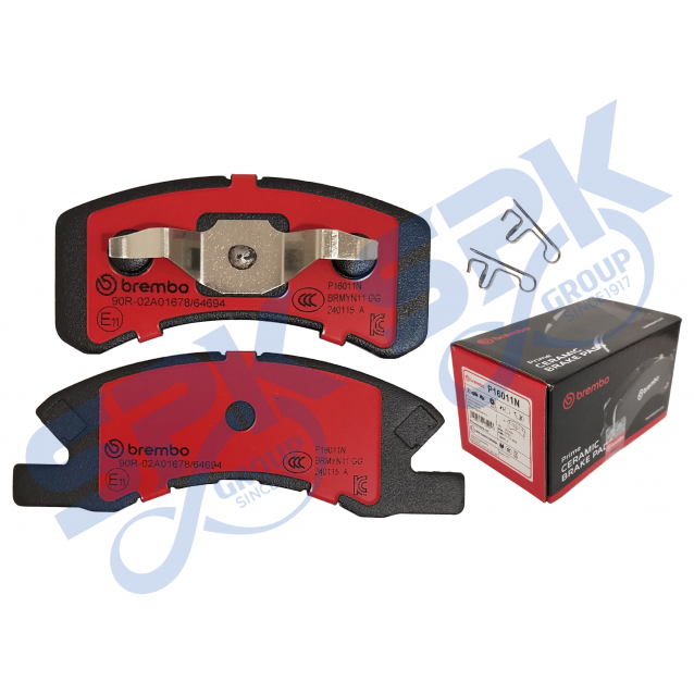 Brembo Brake Pad Front P16011N - Mitsubishi Attrage, Mirage, Proton Perodua, Viva