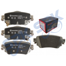 Brembo Brake Pad Rear P56098N - Nissan X Trail T32, Qashqai J11