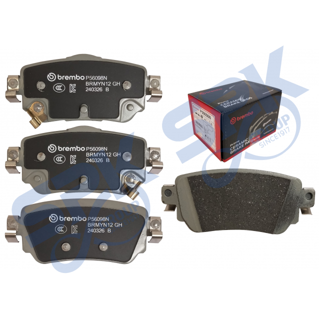 Brembo Brake Pad Rear P56098N - Nissan X Trail T32, Qashqai J11