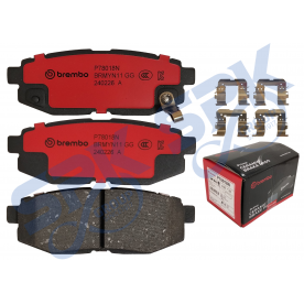 Brembo Brake Pad Rear P78018N - Subaru Legacy BM9, Forester SJG Turbo version