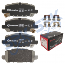 Brembo Brake Pad Rear P28090N - Honda Vezel RU1 RU3, CRZ ZF2