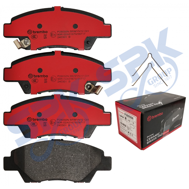 Brembo Brake Pad Front P28050N - Honda Airwave, Shuttle, City, Grace, FIT, Freed