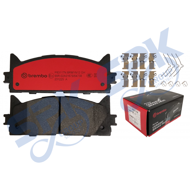 Brembo Brake Pad Front P83117N - Toyota Camry ACV40, ACV41, ASV50, ASV51