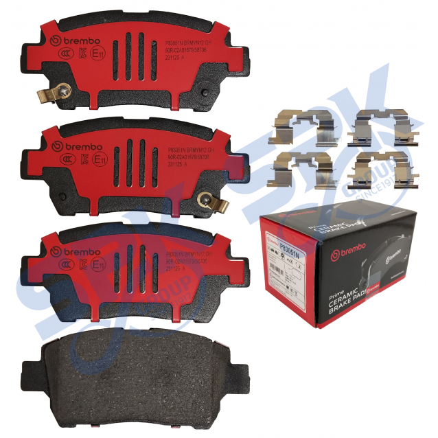 Brembo Brake Pad Front P83051N - Toyota Altis ZZE121, Vios NCP42