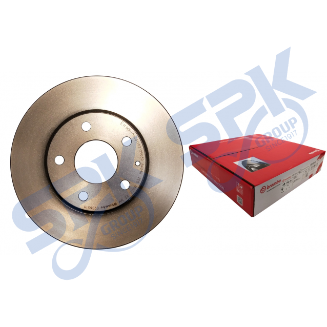 Brembo Brake Disc Rotor Front 09.C651.11 - Mazda 3 BM BN model