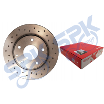 Brembo Brake Disc Rotor Rear 08.C653.1X - Mazda 3 BM BN, CX3 2018