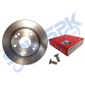 Brembo Brake Disc Rotor Rear 08.A147.11 - Honda Civic FD1, FD2, FD3, FD4