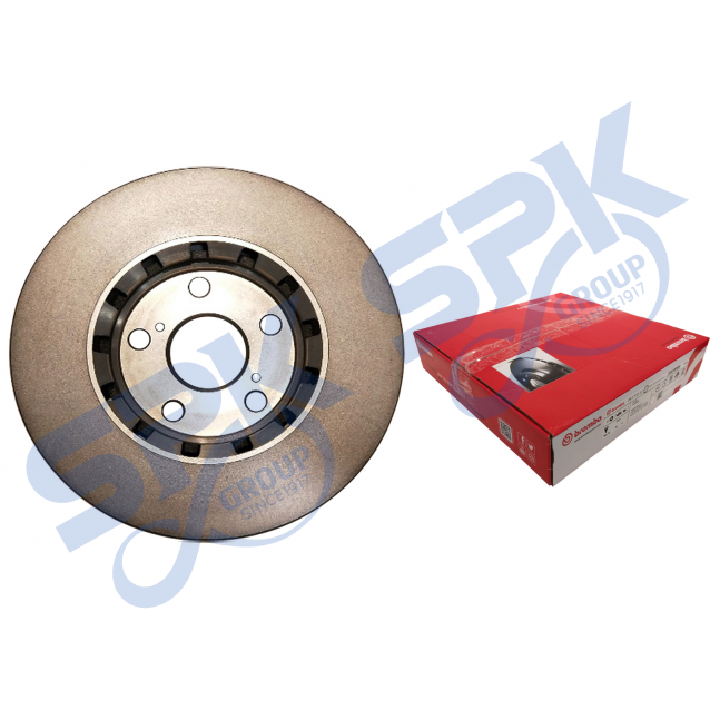 Brembo Brake Disc Rotor Front 09.C710.11 - Toyota Estima, Harrier, Vellfire, Alphard, Camry