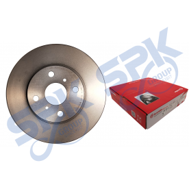 Brembo Brake Disc Rotor Front 09.A707.11 - Toyota Vios, Axio