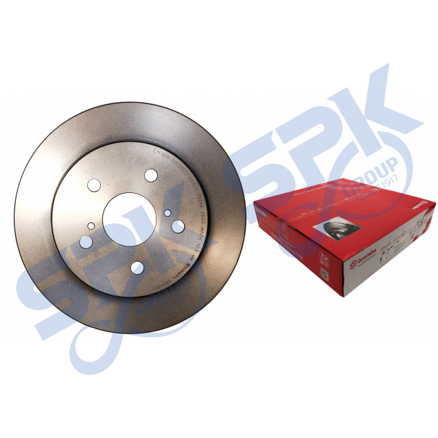 Brembo Brake Disc Rotor Rear 08.D418.11 - Toyota CHR ZYX10, Harrier ASU60