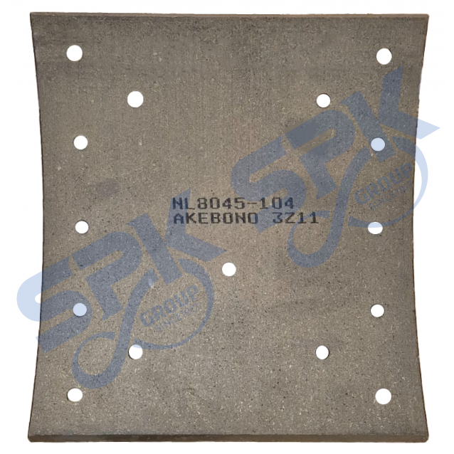 Akebono Brake Lining NL8045-104