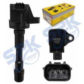 NGK Ignition Coil (U5267) Honda Insight Rear, CRZ Rear