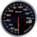 DEFI Universal Oil Temperature Metric Gauge 60mm (White) DF10401