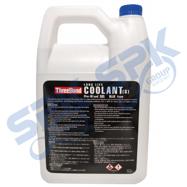 Threebond TB5050B (4L) Coolant Blue 50% Premix