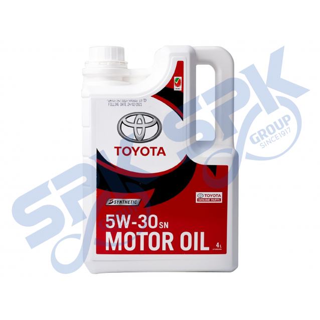 Toyota 08880-83714 5W-30 (4L) Fully Synthetic Motor Oil