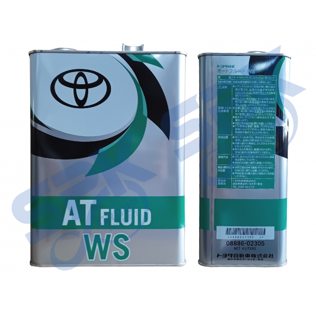 Toyota 08886-81855 (4L) Auto Transmission Fluid WS (Made In Thailand)