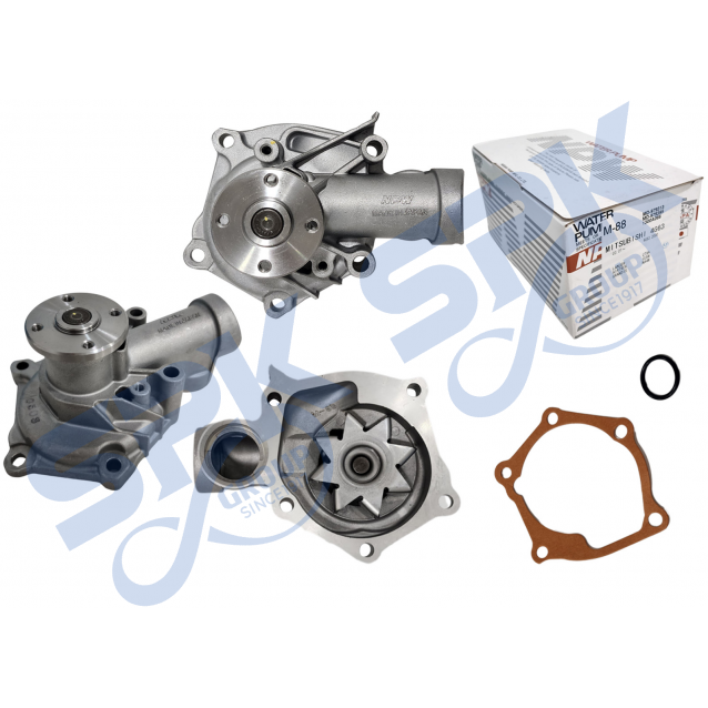 NPW M-88 Water Pump - 4G63 Jan 2003~ (GWM-78A, 1300A065)