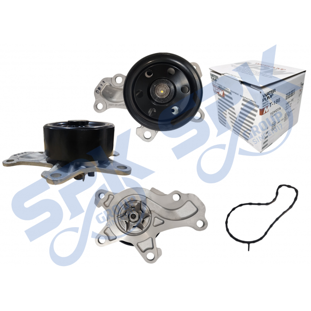 NPW T-186 Water Pump - 1KR-FE, 1KRVET (16100-80012, 16100-80015)